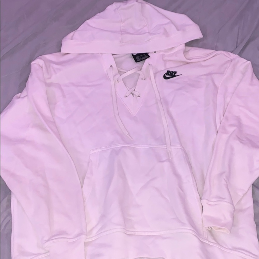 Lace up Hoodie